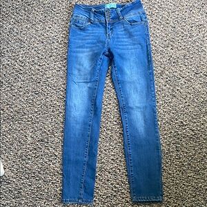Wax Jean Blue Skinny Jeans Medium Wash